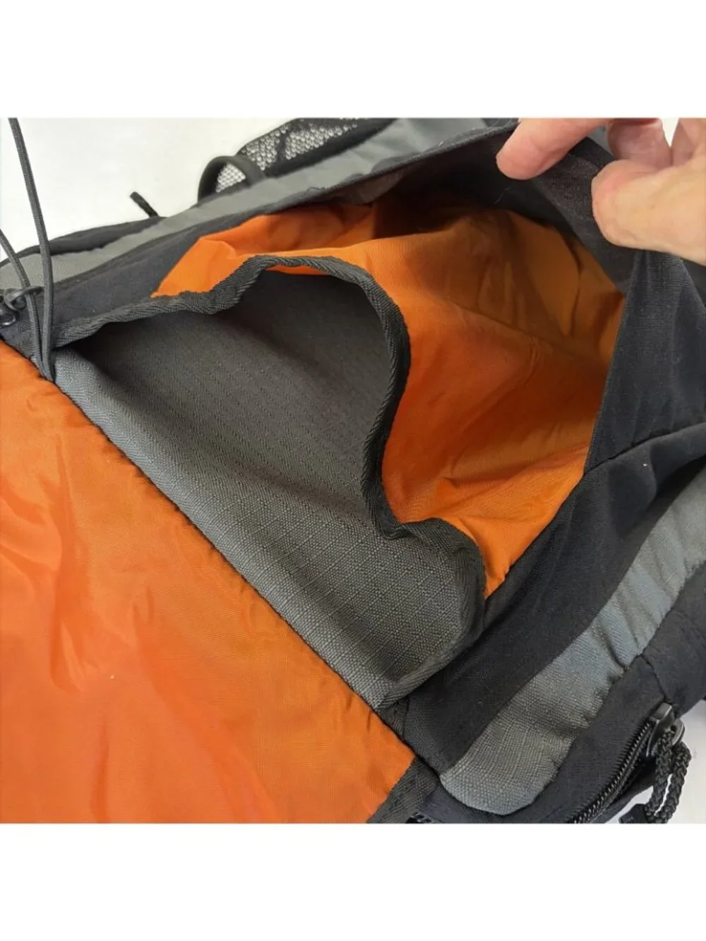 Eddie Bauer Expedition Ready 1920 Daypack Backpack Gray Black Hiking Vintage